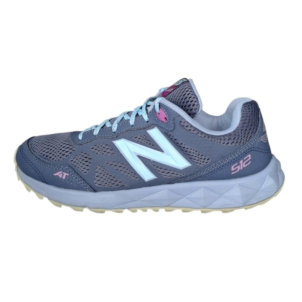 New Balance 512 All Terrain Trail Running Shoe Blue Gray Womens 9